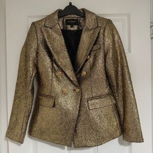ATTENTIF PARIS ,Gold Women's Suit Jacket